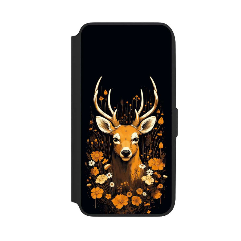 Galaxy A16 5G NIVOflip Fleurs de cerf Grandes