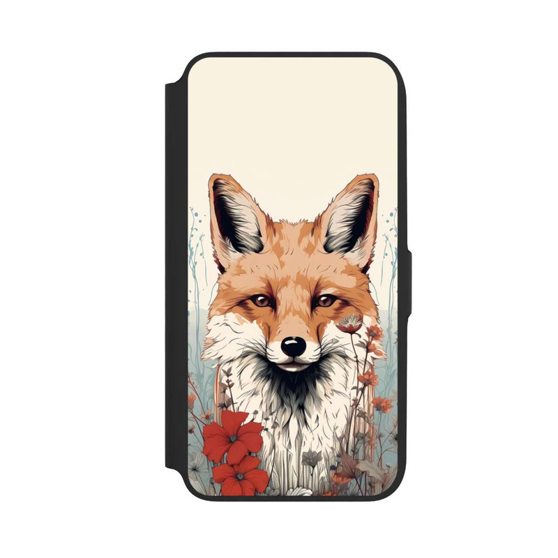 Galaxy A16 5G NIVOflip  Fox with Flowers
