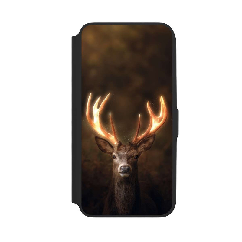 Galaxy A16 5G NIVOflip Hirsch Goldenes Geweih
