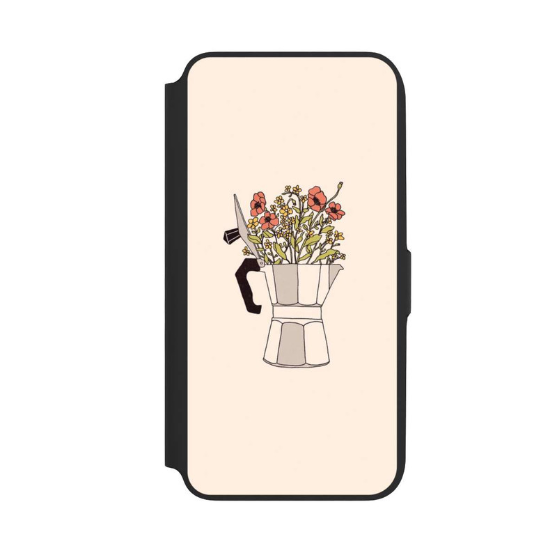 Galaxy A16 5G NIVOflip Moka Blumen