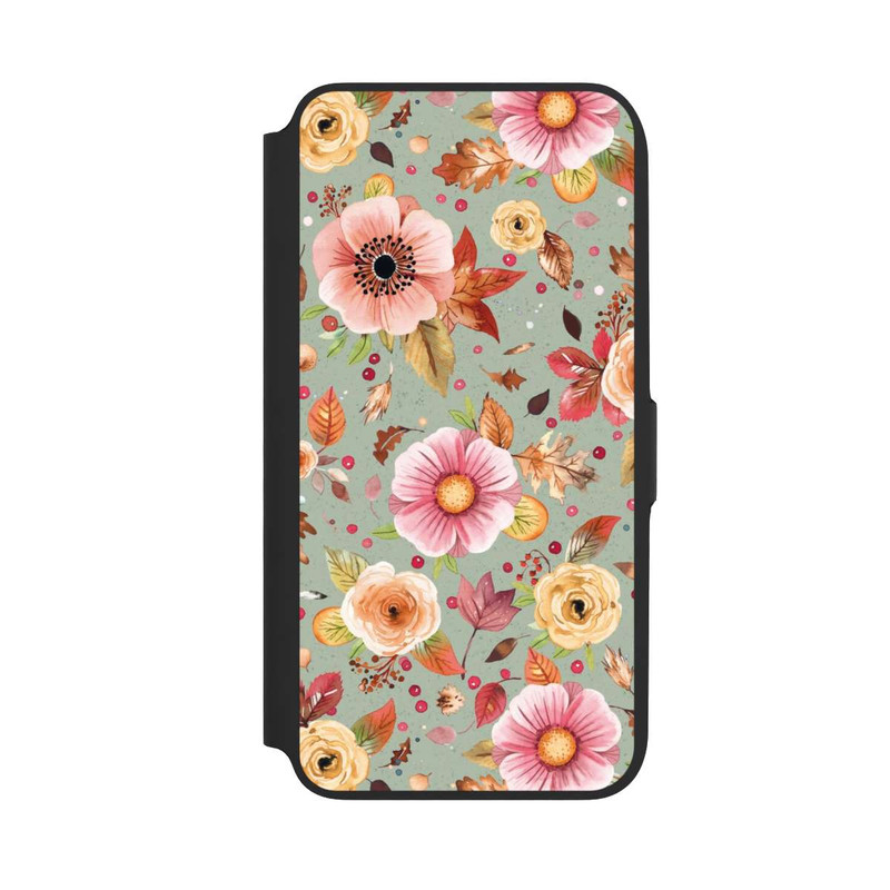 Galaxy A16 5G NIVOflip Herbstblumen Weiches Grün