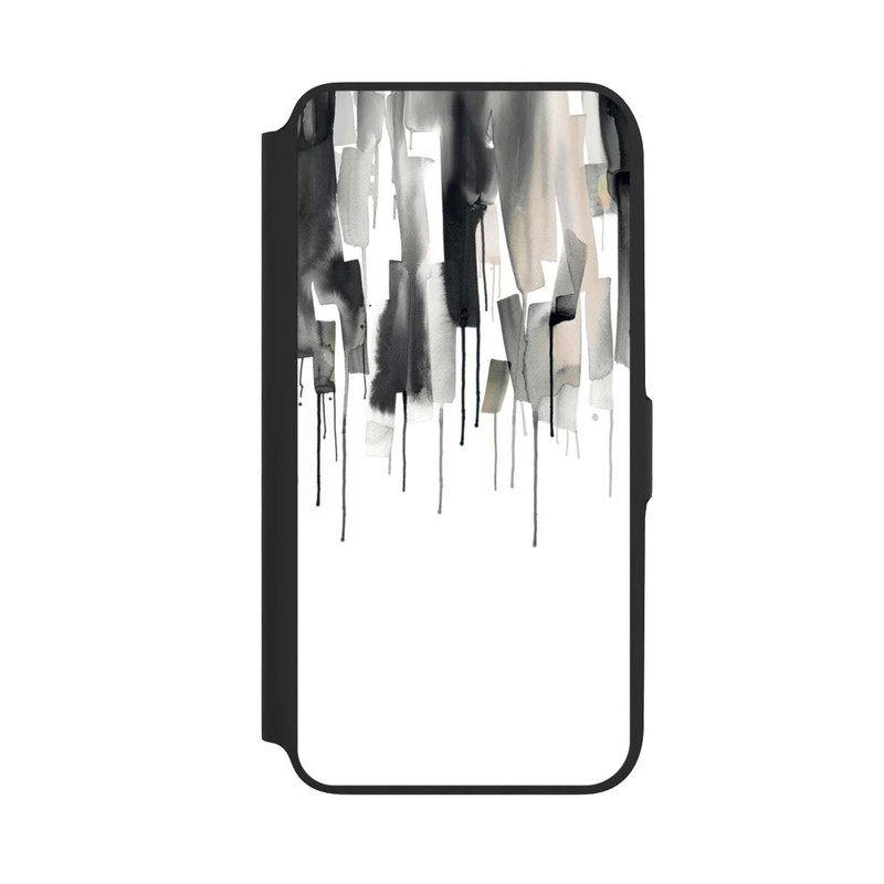Galaxy A16 5G NIVOflip Watery Stripes Japandi Black
