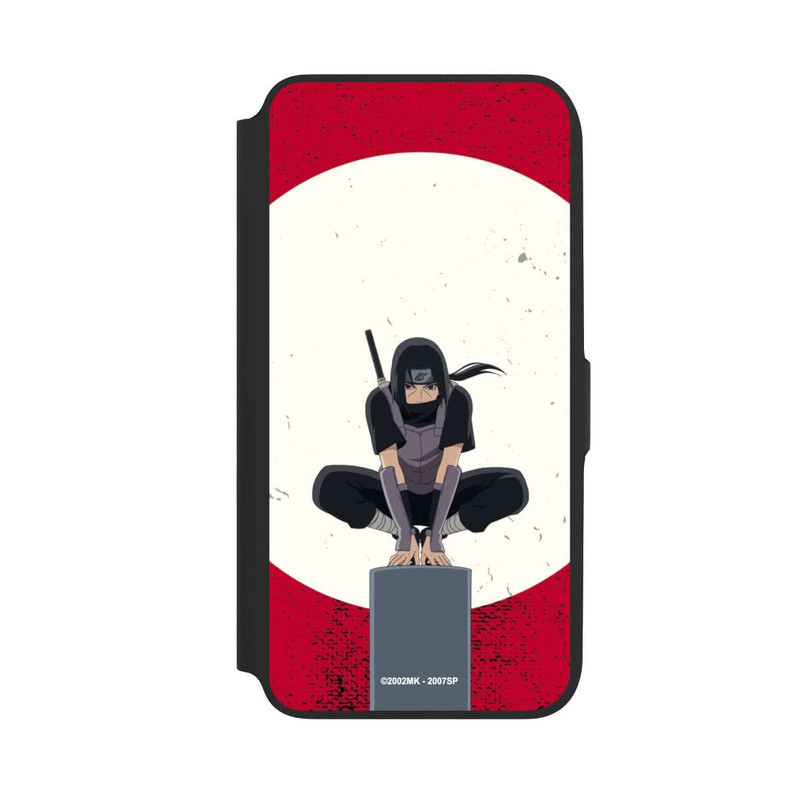 Galaxy A16 5G NIVOflip Itachi Uchiha Symbol Roter Hintergrund