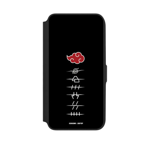 Samsung Galaxy A16 5G NIVOflip Symboles des membres de l'Akatsuki noirs