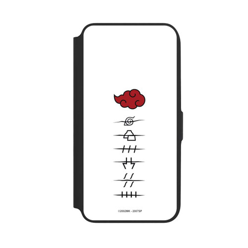 Samsung Galaxy A16 5G NIVOflip Akatsuki member symbols white