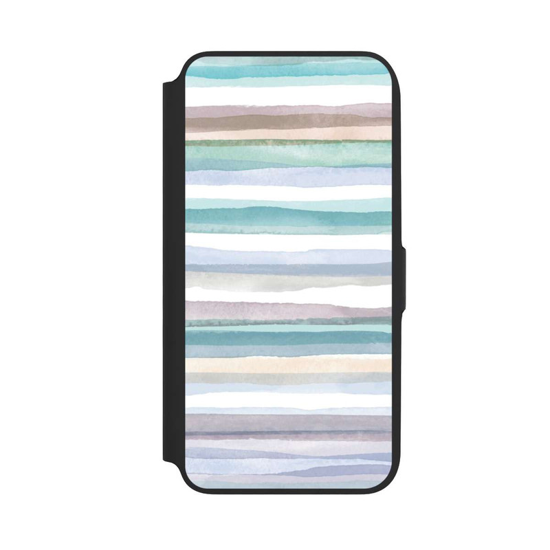 Galaxy A16 5G NIVOflip Pastellfarbene Streifen Blau