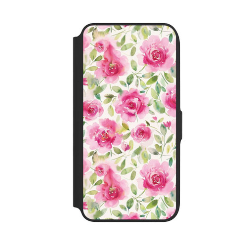 Samsung Galaxy A16 5G NIVOflip Aquarell Frische Rosen