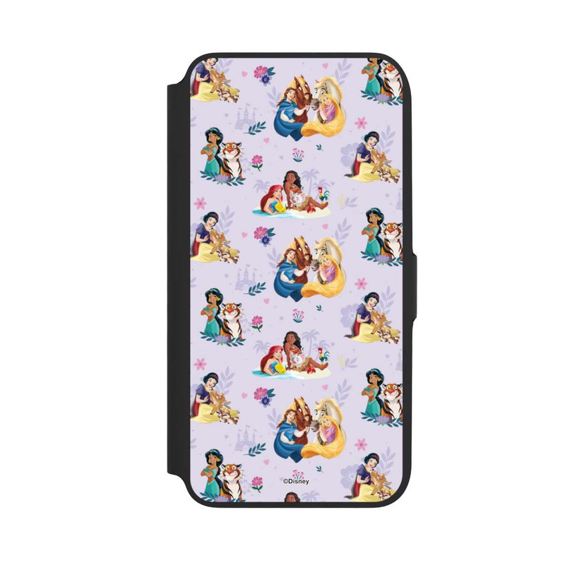 Galaxy A16 5G NIVOflip Princess Floral Pattern Purple