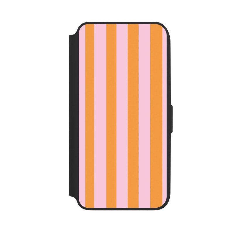 Galaxy A16 5G NIVOflip Orange And Pink Stripes