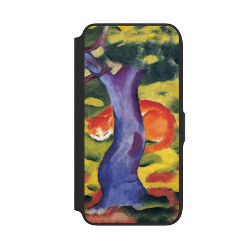 Samsung Galaxy A16 5G NIVOflip Cat Behind Tree by Franz Marc