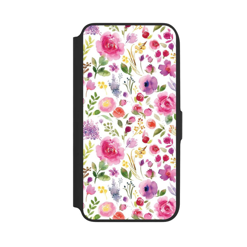 Galaxy A16 5G NIVOflip Roses Flowers Purple