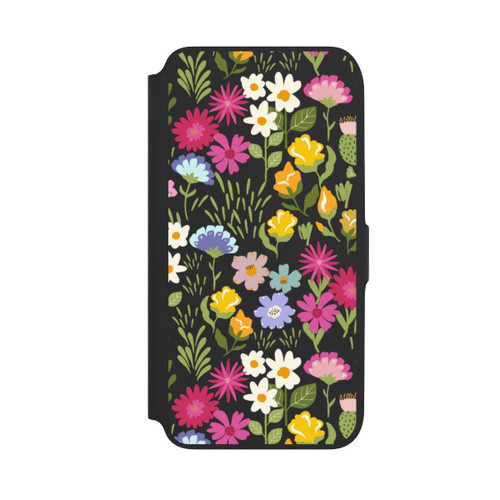 Samsung Galaxy A16 5G NIVOflip Bunte Sommerblumen Transparent