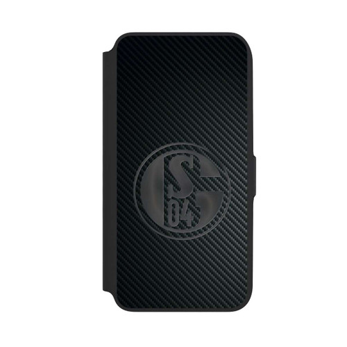 Samsung Galaxy A16 5G NIVOflip Schalke 04 Carbon Look