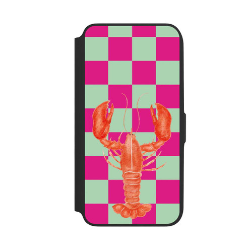 Samsung Galaxy A16 5G NIVOflip Pink Checkers Lobster