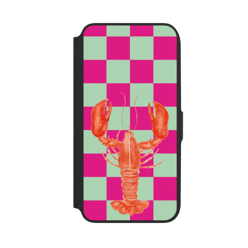 Galaxy A16 5G NIVOflip Pink Checkers Lobster