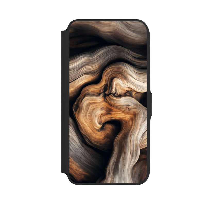 Galaxy A16 5G NIVOflip Rustikales Holz mit KI