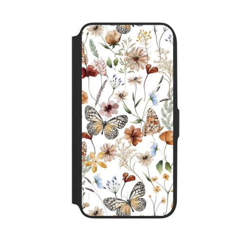Samsung Galaxy A16 5G NIVOflip Wildflowers and Butterflies Pattern