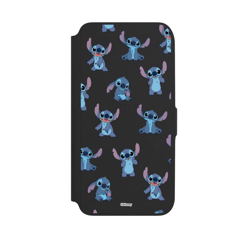 Galaxy A16 5G NIVOflip Stitch Faces Pattern Transparent