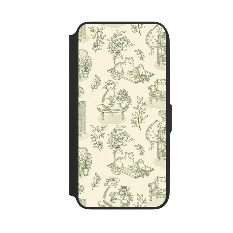 Galaxy A16 5G NIVOflip Chonky Cats Toile de Jouy