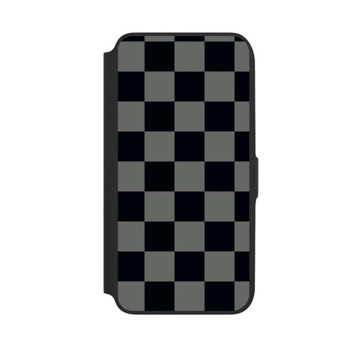 Samsung Galaxy A16 5G NIVOflip Schachbrett Schwarz Grau
