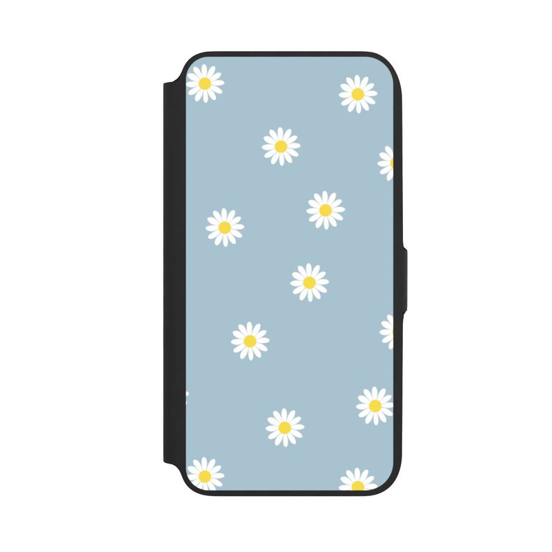 Galaxy A16 5G NIVOflip Gänseblümchen Muster Blau