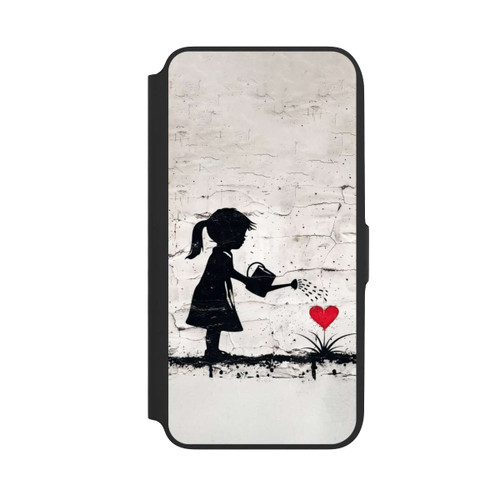 Samsung Galaxy A16 5G NIVOflip Girl Watering Bunch of Flowers 