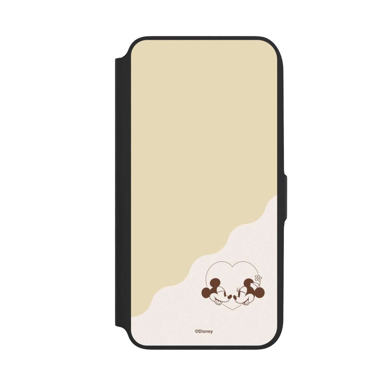 Galaxy A16 5G NIVOflip Mickey and Minnie Love Heart Beige