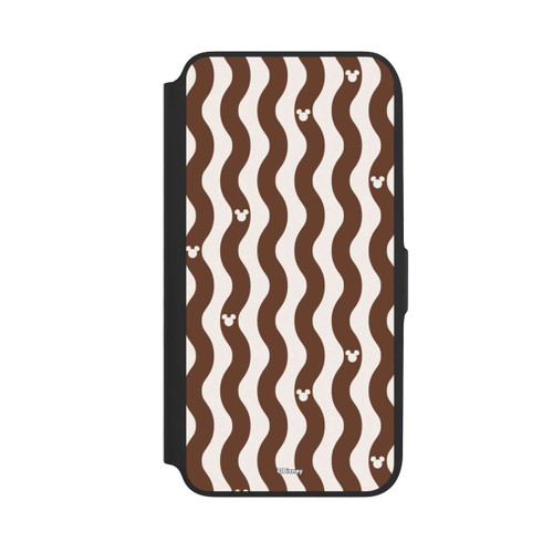 Samsung Galaxy A16 5G NIVOflip Mickey Mouse Brown Pattern Waves