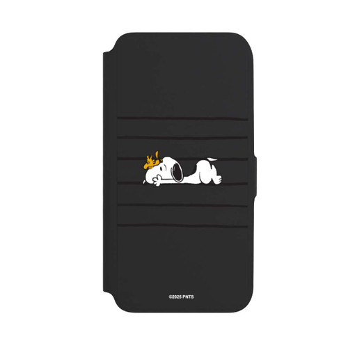 Samsung Galaxy A16 5G NIVOflip Snoopy Woodstock Streifen Peanuts Transparent