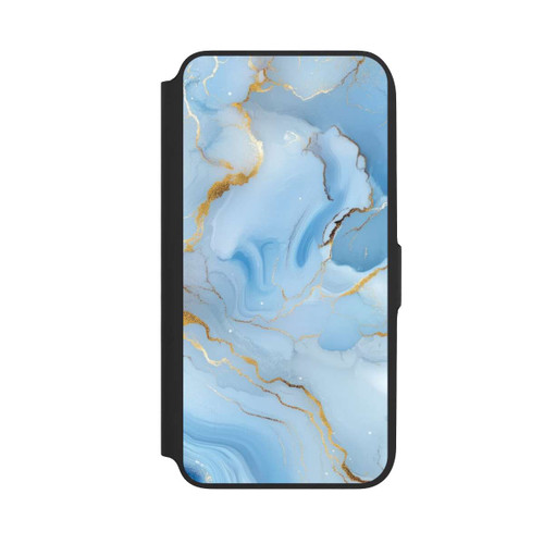 Samsung Galaxy A16 5G NIVOflip Blue Marble Goldprint