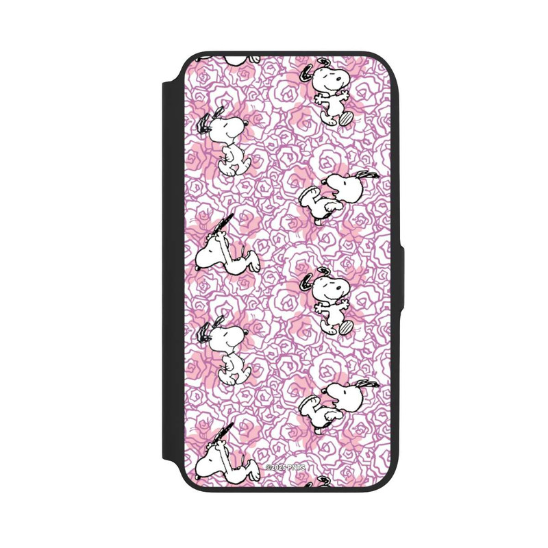 Galaxy A16 5G NIVOflip Peanuts Pink Roses Pattern
