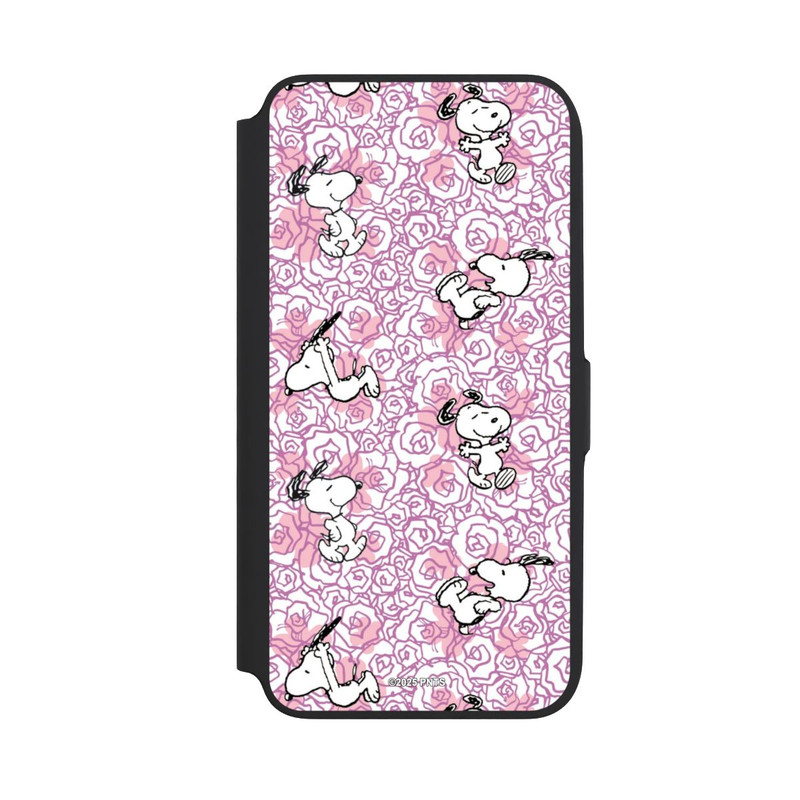 Galaxy A16 5G NIVOflip Peanuts Pink Roses Pattern