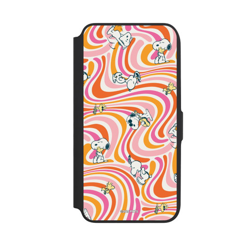 Samsung Galaxy A16 5G NIVOflip Peanuts Hippie Pattern Orange