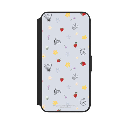 Samsung Galaxy A16 5G NIVOflip Winnie the Pooh and Friends Strawberry Pattern Blue