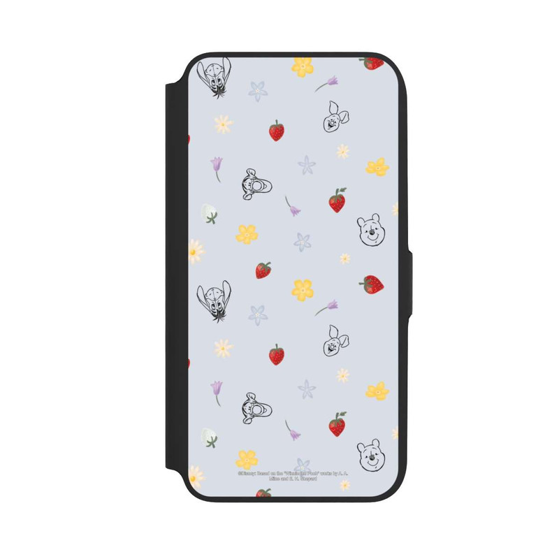 Galaxy A16 5G NIVOflip Winnie the Pooh and Friends Strawberry Pattern Blue