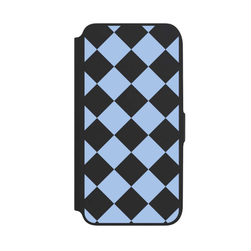 Samsung Galaxy A16 5G NIVOflip Raute Babyblau ohne Hintergrund
