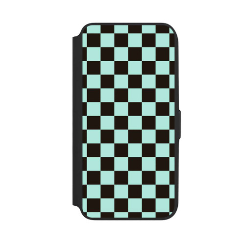 Samsung Galaxy A16 5G NIVOflip Schachbrett Braun Blau