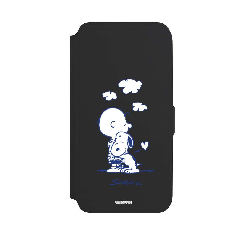 Galaxy A16 5G NIVOflip Peanuts Charlie Brown Snoopy Hug Transparent