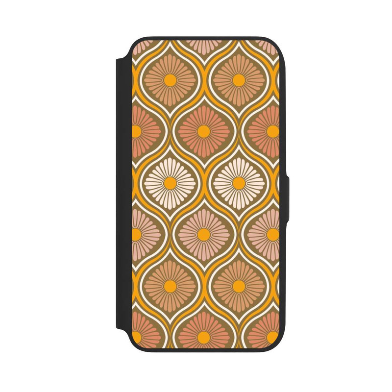 Galaxy A16 5G NIVOflip Groovy 70s Retro Mid-Century Daisy Flowers