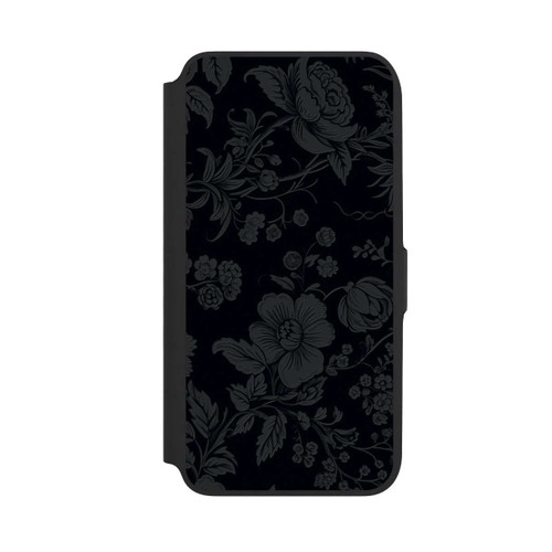 Samsung Galaxy A16 5G NIVOflip Dunkle Blumen Vintageoptik