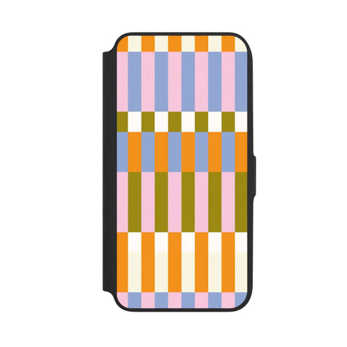 Samsung Galaxy A16 5G NIVOflip Thème à Carreaux Colorés et Audacieux