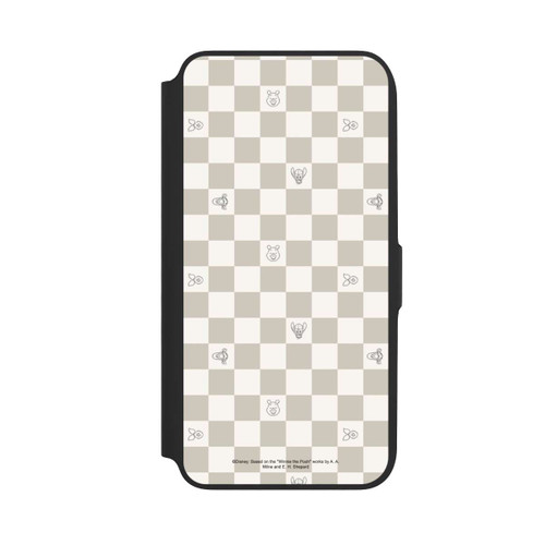 Samsung Galaxy A16 5G NIVOflip Winnie the Pooh Checked Pattern Beige