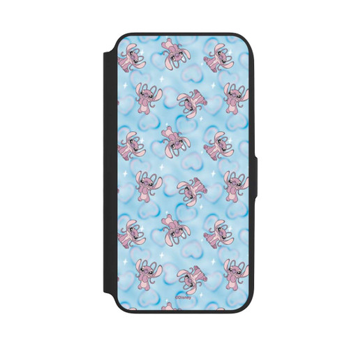 Samsung Galaxy A16 5G NIVOflip Lilo &amp; Stitch Angel Pattern Blue Hearts