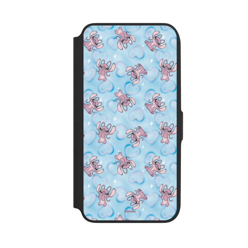 Galaxy A16 5G NIVOflip Lilo & Stitch Angel Pattern Blue Hearts