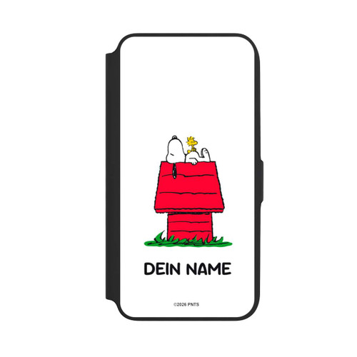 Samsung Galaxy A16 5G NIVOflip Snoopy and Woodstock Classic Personalisierbar