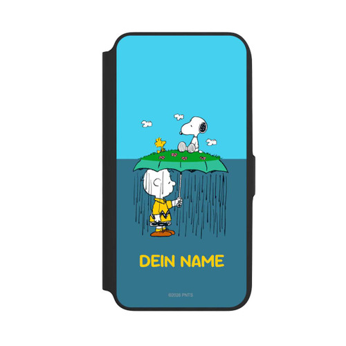 Samsung Galaxy A16 5G NIVOflip Charlie Brown Regen Personalisierbar