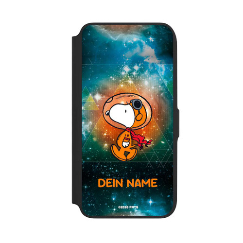 Samsung Galaxy A16 5G NIVOflip Snoopy Weltraumreisender Personalisierbar