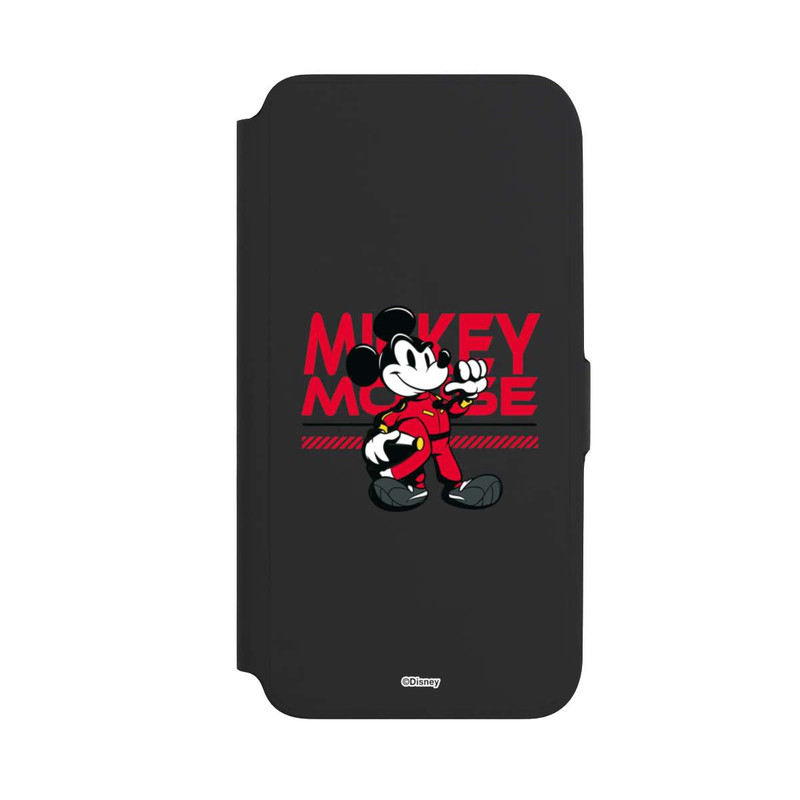 Galaxy A16 5G NIVOflip Micky Maus Rennfahrer Transparent