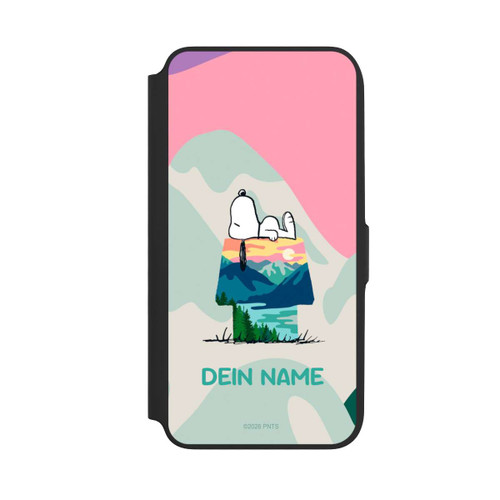 Samsung Galaxy A16 5G NIVOflip Snoopy Outdoor Personalisierbar