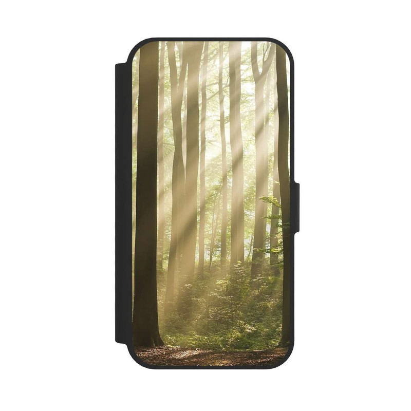 iPhone 16e NIVOflip Im Wald